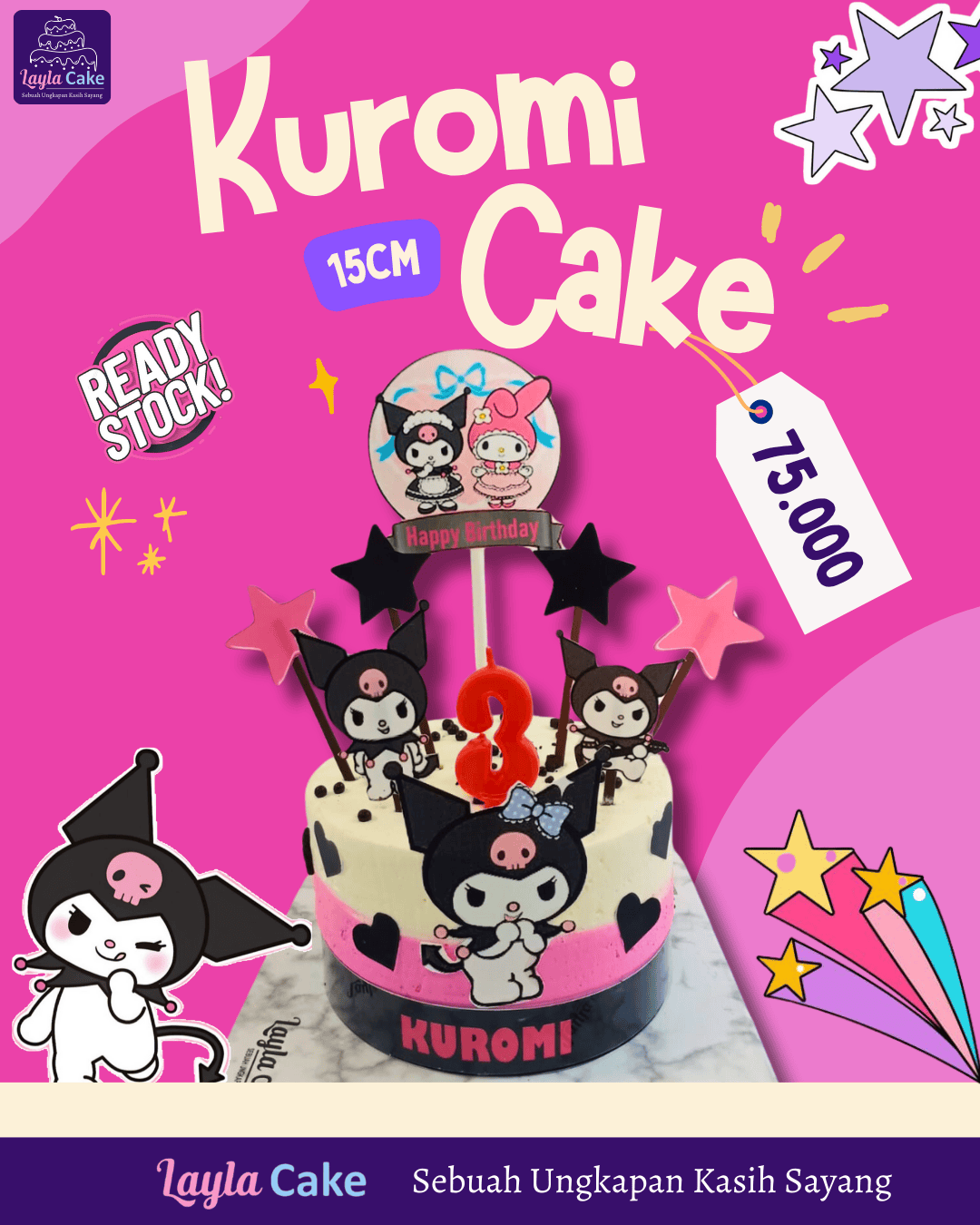 KUROMI CAKE
