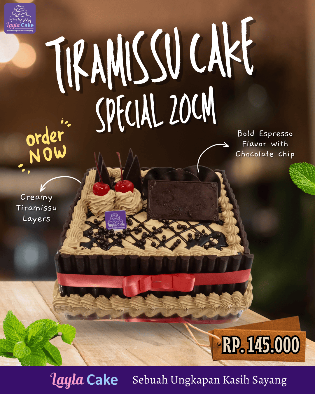 TIRAMISSU CAKE 20CM