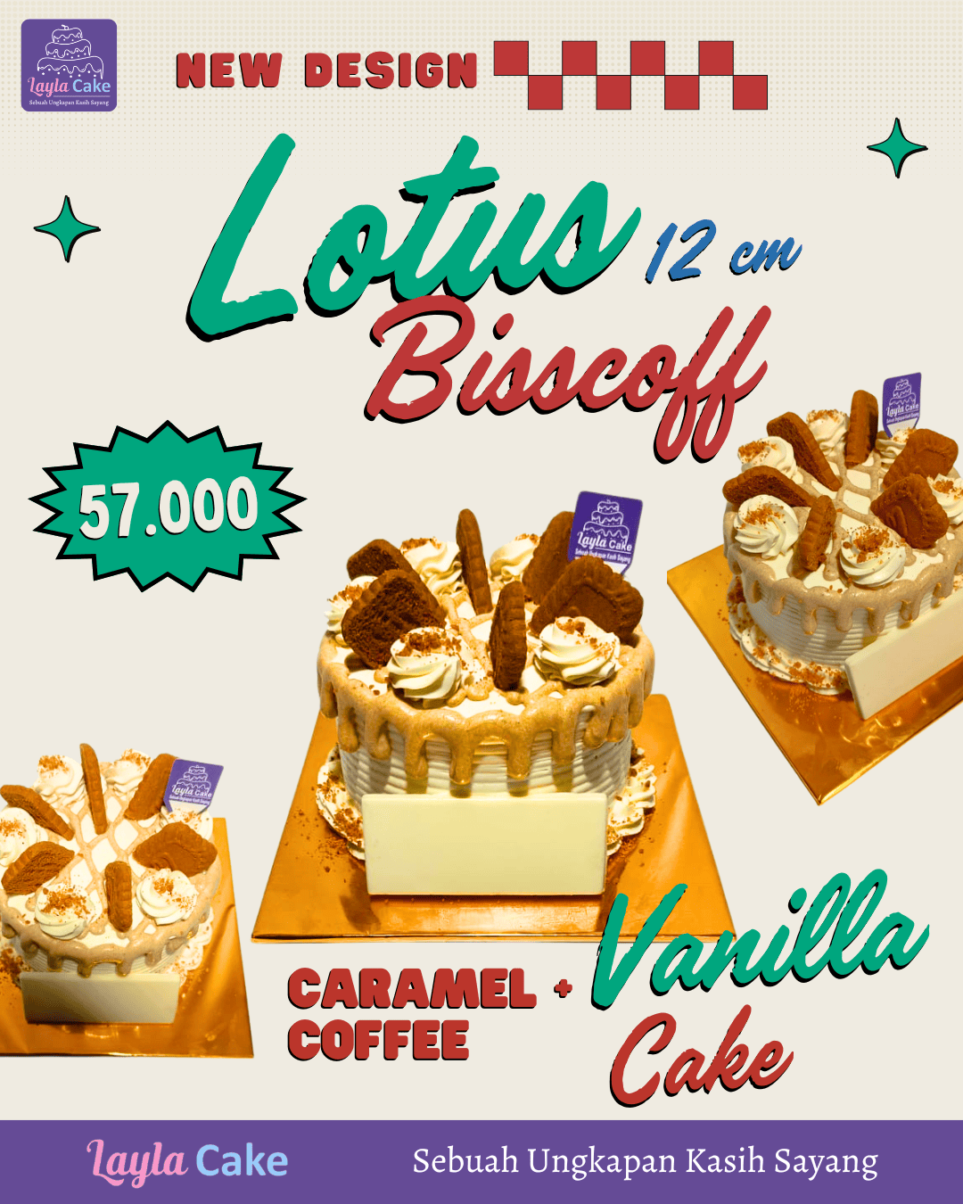 LOTUS BISSCOFF 12CM
