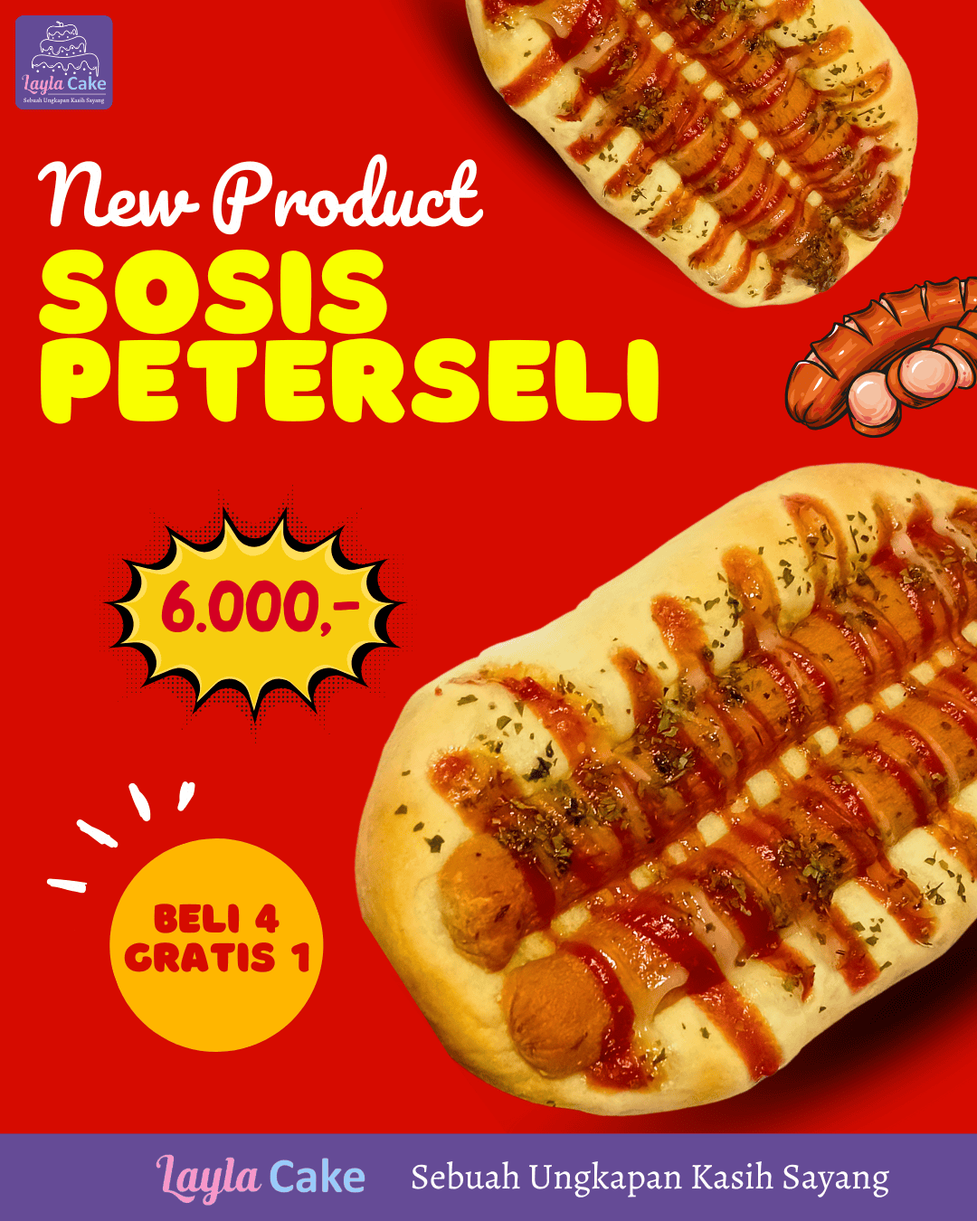 SOSIS PETERSELI