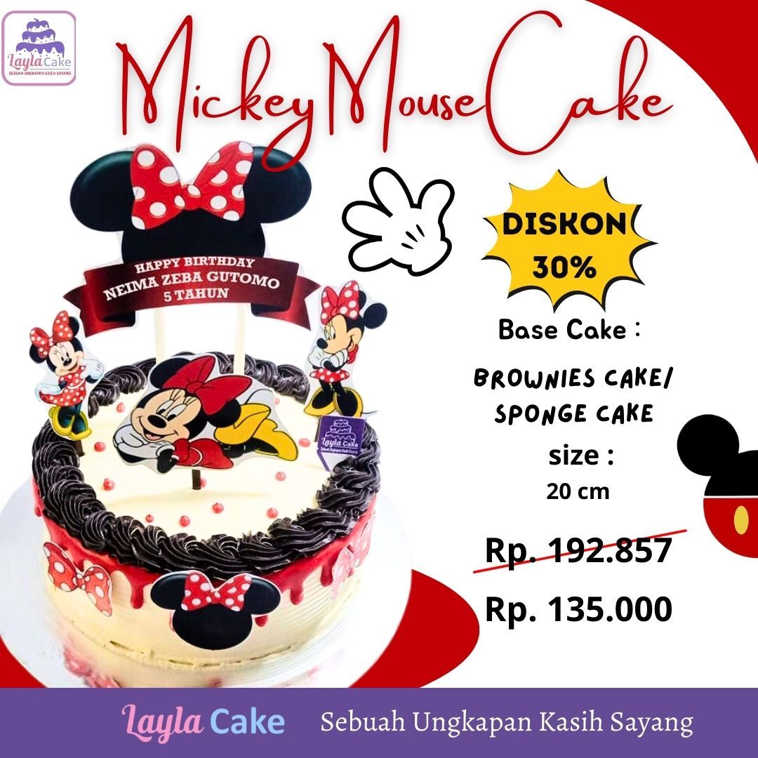Mickey Mouse Cake