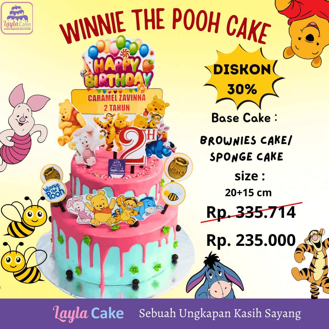 WINNIE THE POOH CAKE