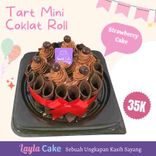 Tart Mini Coklat Roll