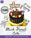 BLACK FOREST 12CM