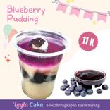 Puding Blueberry
